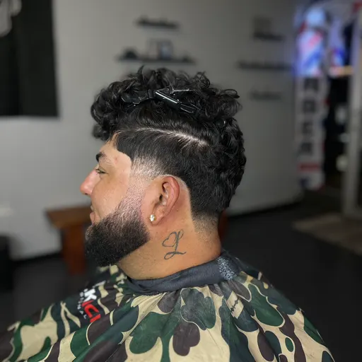 Drew That barber work 5