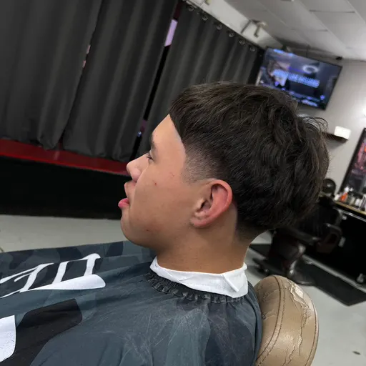 Drew That barber work 14