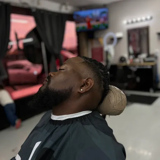 Drew That barber work 9
